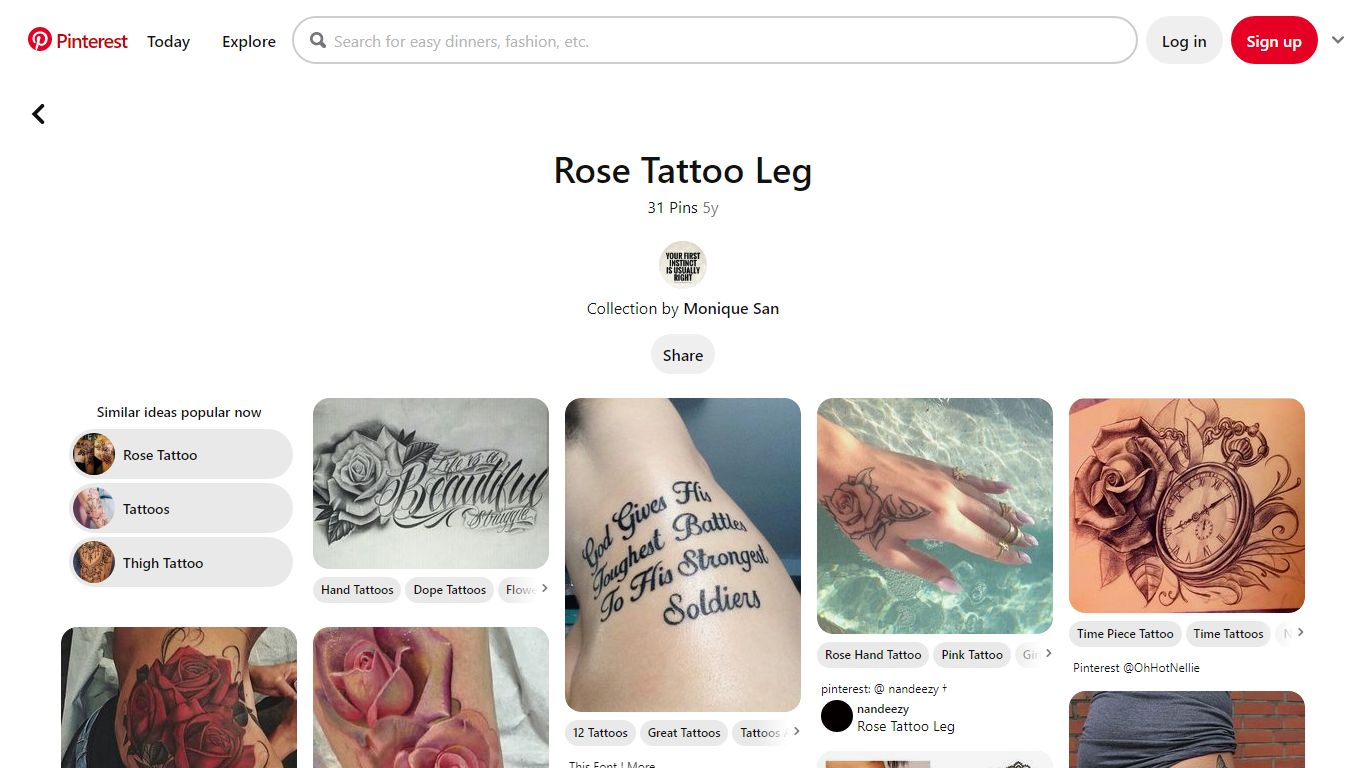 31 Best Rose Tattoo Leg ideas | rose tattoo, rose tattoos, beautiful ...
